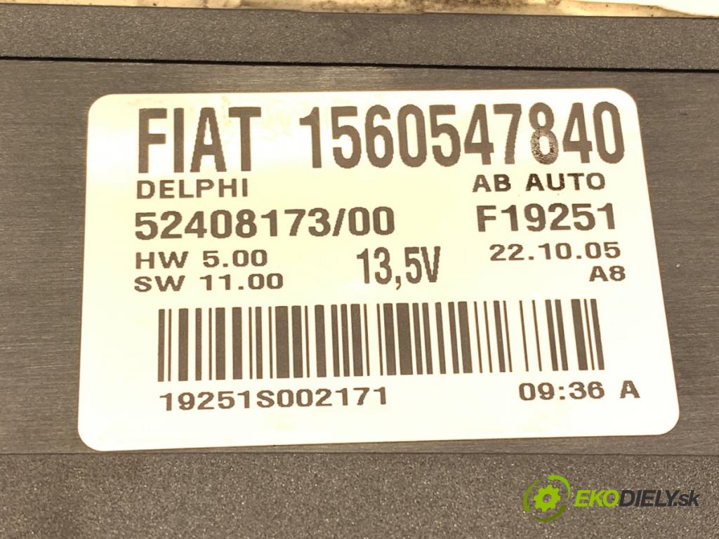 ALFA ROMEO 159 sedan 2005 100 kW 1.9 JTDM 16V (939AXF1B, 939AXC1B) 1910 Panel ovládania kúrenia 1560547840 (Prepínacie páčky pod volantom)