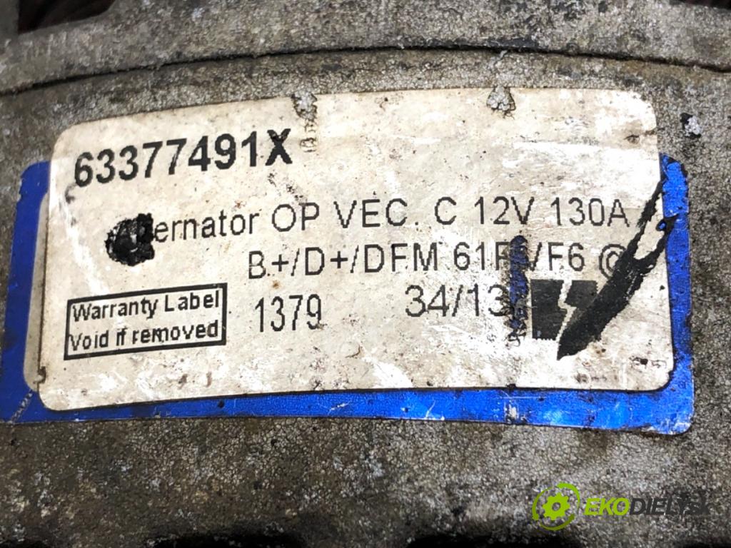 ALFA ROMEO 159 sedan 2005 100 kW 1.9 JTDM 16V (939AXF1B, 939AXC1B) 1910 Alternátor 63377491X (Alternátor)