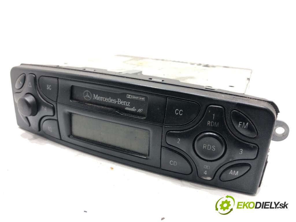 MERCEDES-BENZ W203 sedan 2002 120 kW C 200 Kompressor (203.042) 1796 RADIO A2038201686 (Audio zařízení)