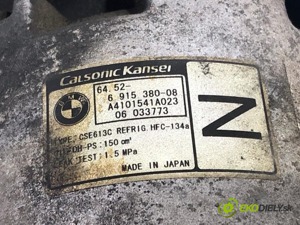 BMW E87 liftback 2006 95 kW 118 i 1995 Kompresor klimatizácie 6915380 (Kompresor klimatizácie)