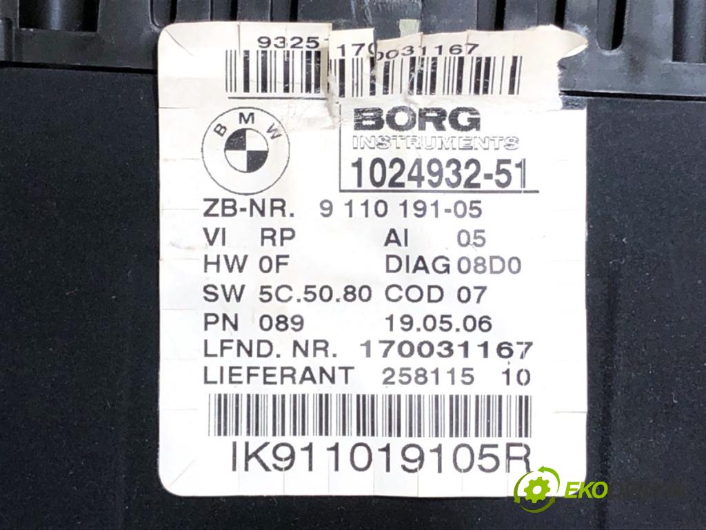 BMW E87 liftback 2006 95 kW 118 i 1995 Prístrojovka 1024932 (Prístrojová doska)