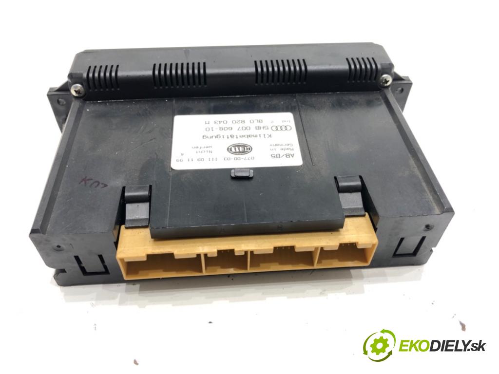 AUDI A3 8L liftback 1999 74 kW 1.6 1595 Panel ovládania kúrenia 8L0820043M (Prepínacie páčky pod volantom)