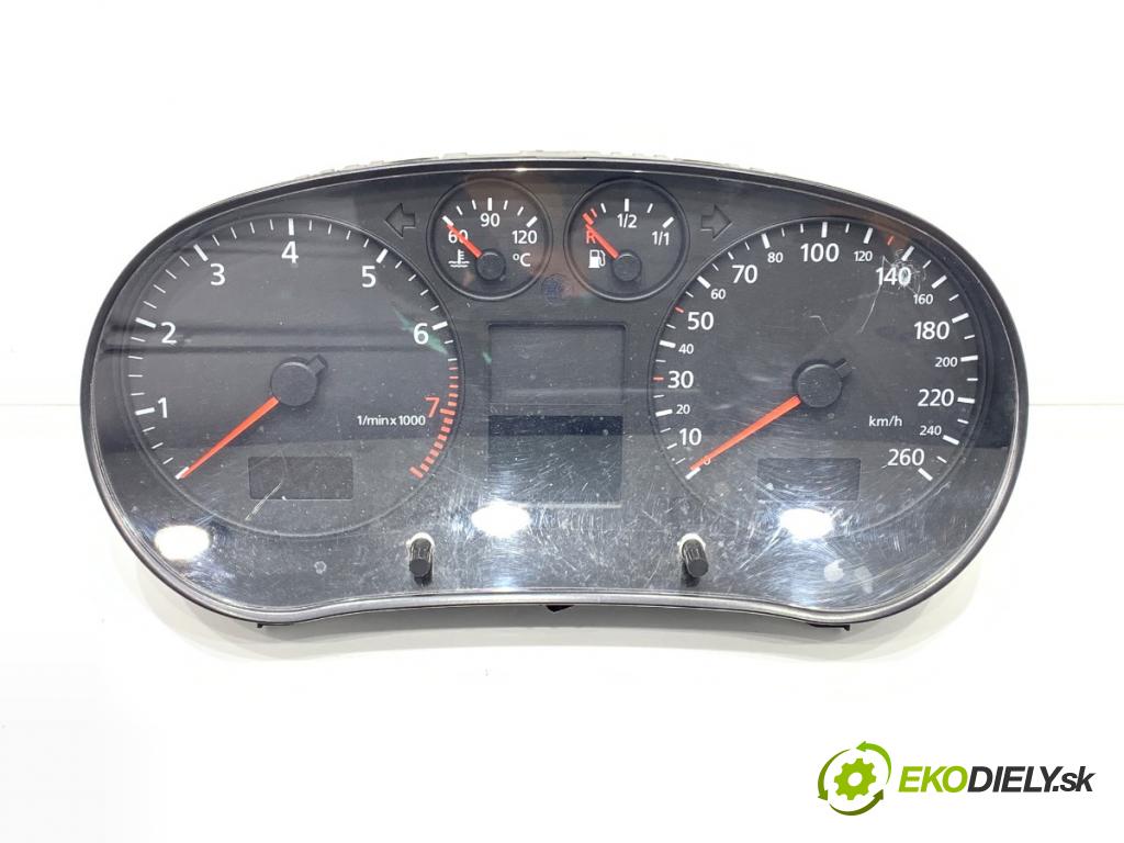 AUDI A3 8L liftback 1999 74 kW 1.6 1595 Prístrojovka  (Prístrojová doska)