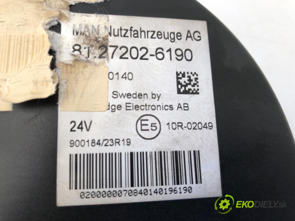 MAN TGA  2007 324 kW 18.440 324 kW [440 HP] 2005 - 2022 10518 Prístrojovka 81272026190 (Prístrojová doska)