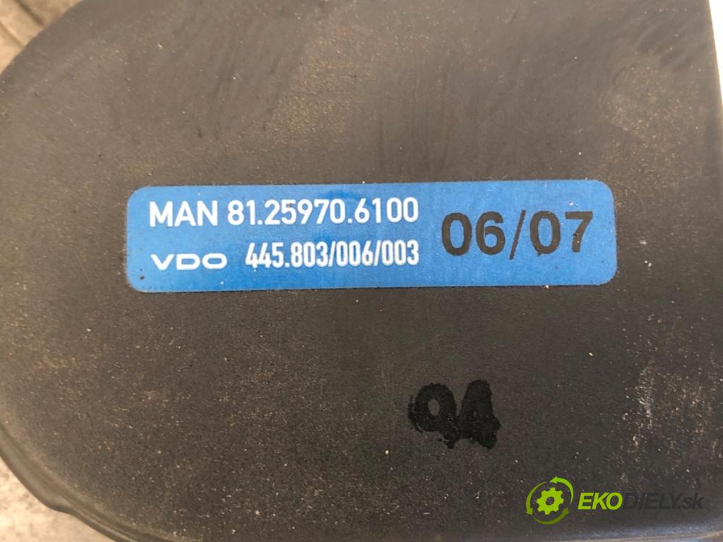 MAN TGA Ciągnik siodłowy 2007 324 kW 18.440 324 kW [440 KM] olej napędowy 2005 - 2022 10518 Potenciometer plynu 81259706100 (Potenciometer plynového pedálu)