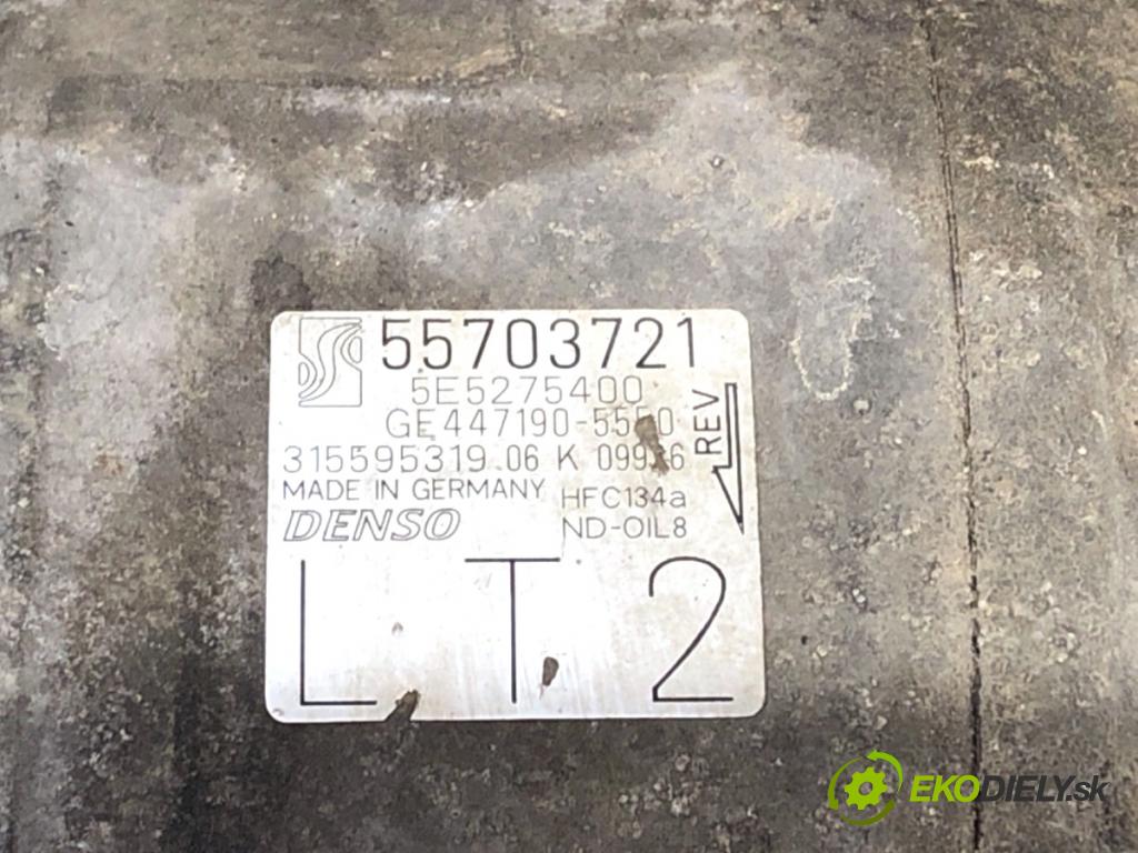 OPEL CORSA D liftback 2008 55 kW 1.3 CDTI (L08, L68) 1248 Kompresor klimatizácie 55703721 (Kompresor klimatizácie)