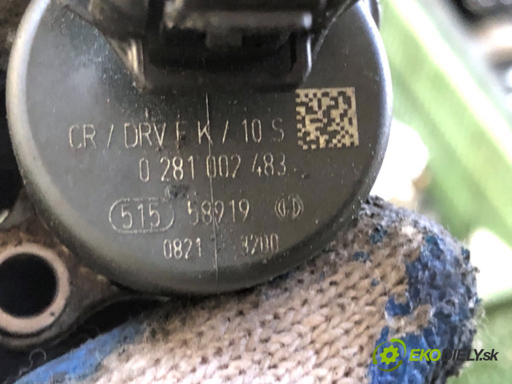 RENAULT SCENIC I nadwozie wielkoprzestrzenne (MPV) 2002 75 kW 1.9 dCi RX4 1870 Regulátor tlaku paliva 0281002483 (Palivový systém ostatné)