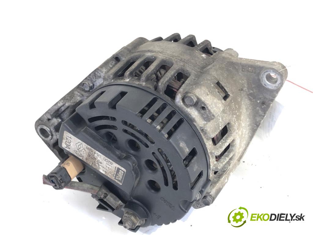 RENAULT SCENIC I nadwozie wielkoprzestrzenne (MPV) 2002 75 kW 1.9 dCi RX4 1870 Alternátor 8200054588 (Alternátor)