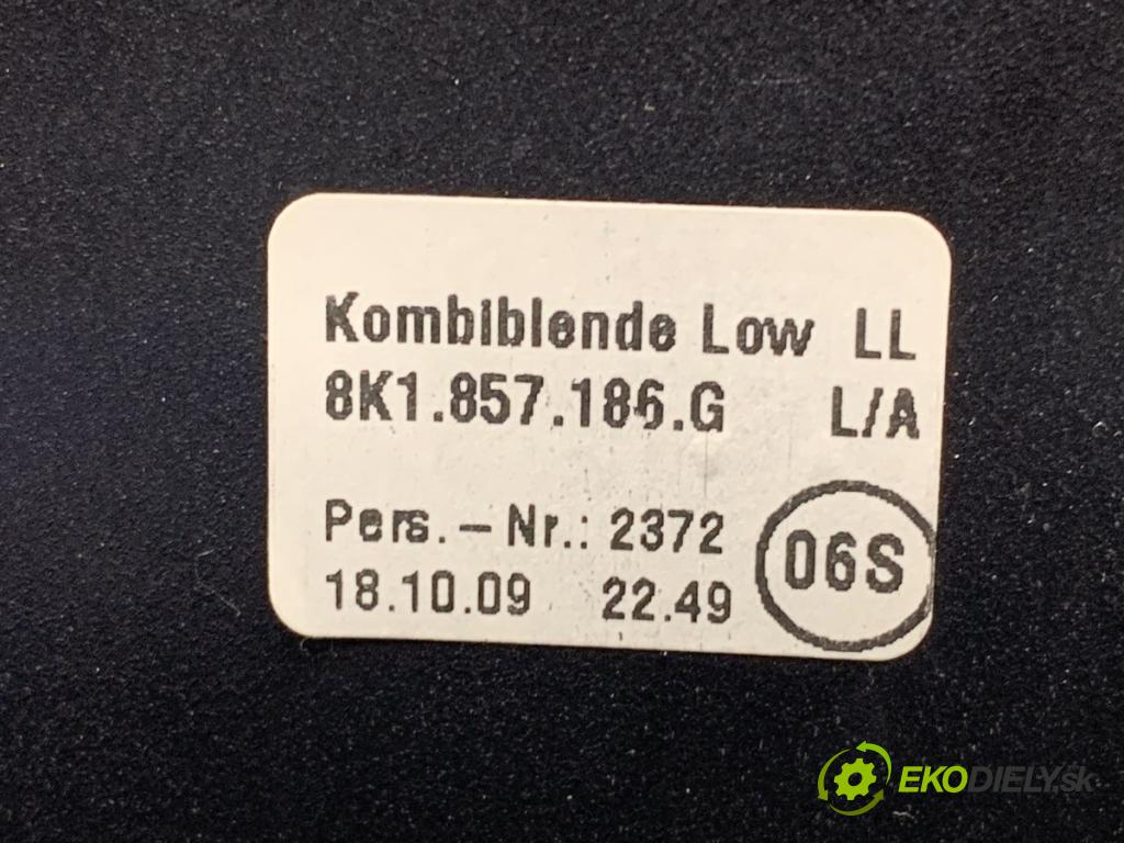 AUDI A4 B8 sedan 2009 155 kW 2.0 TFSI 1984 lišty kryt 8K1857186G (Lišta)