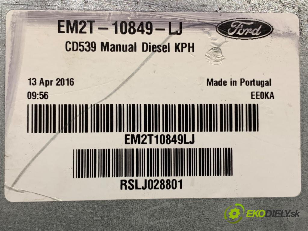 FORD MONDEO MK5 Kombi 2017 132 kW 2.0 TDCi 4x4 1998 Prístrojovka EM2T-10849-LJ (Prístrojová doska)