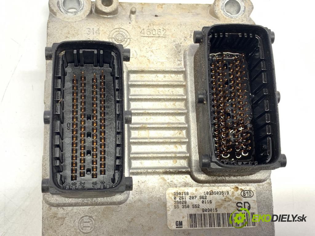 OPEL CORSA C liftback 2003 55 kW 1.2 (F08, F68) 1199 riadiaca jednotka Motor 55350552 (Riadiaca jednotka)