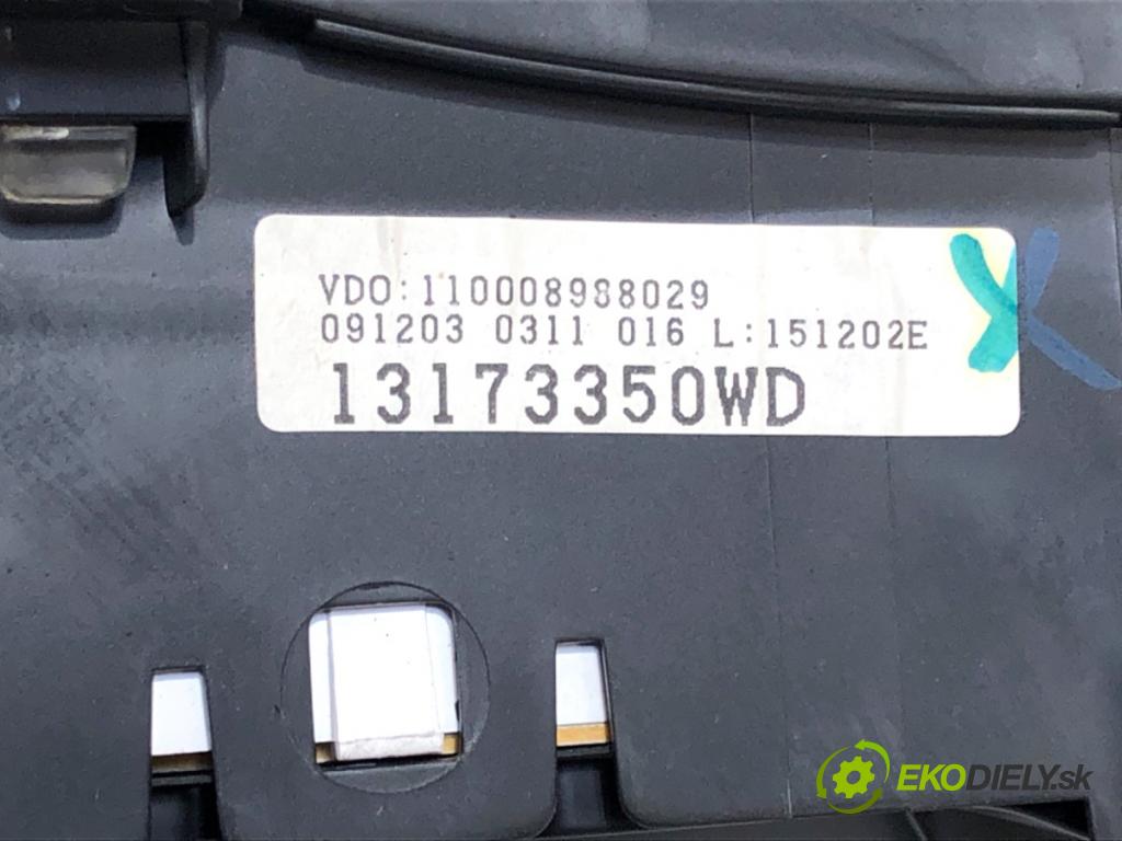 OPEL CORSA C liftback 2003 55 kW 1.2 (F08, F68) 1199 Prístrojovka 13173350 (Prístrojová doska)