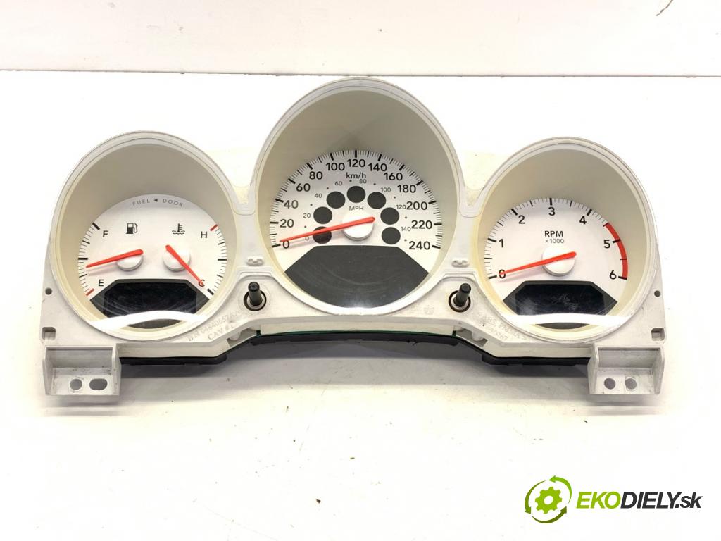 DODGE CALIBER liftback 2007 103 kW 2.0 CRD 1968 Prístrojovka 0YD471DVAB (Prístrojová doska)