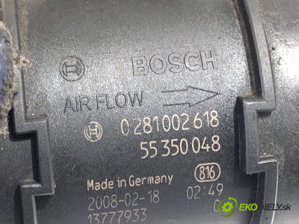 OPEL CORSA D liftback 2008 55 kW 1.3 CDTI (L08, L68) 1248 Váha vzduchu 0281002618 (Váha vzduchu)