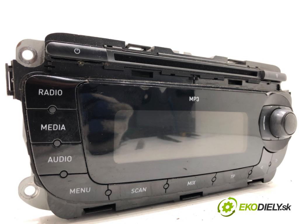 SEAT ALTEA XL nadwozie wielkoprzestrzenne (MPV) 2010 92 kW 1.4 TSI 1390 RADIO 5P0035153B (Audio zariadenie)
