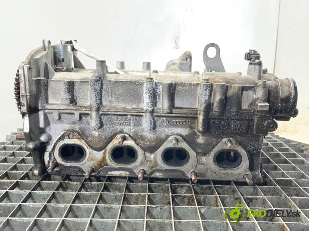 SEAT ALTEA XL nadwozie wielkoprzestrzenne (MPV) 2010 92 kW 1.4 TSI 1390 Hlava valcov 03C103358AK (Hlava valcov)