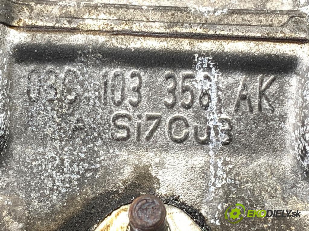 SEAT ALTEA XL nadwozie wielkoprzestrzenne (MPV) 2010 92 kW 1.4 TSI 1390 Hlava valcov 03C103358AK (Hlava valcov)