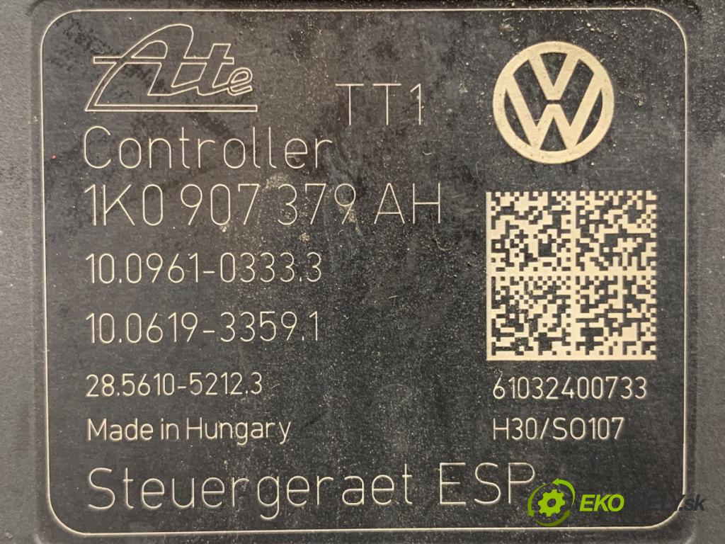 SEAT ALTEA XL nadwozie wielkoprzestrzenne (MPV) 2010 92 kW 1.4 TSI 1390 Pumpa ABS 1K0907379AH (Pumpa ABS)