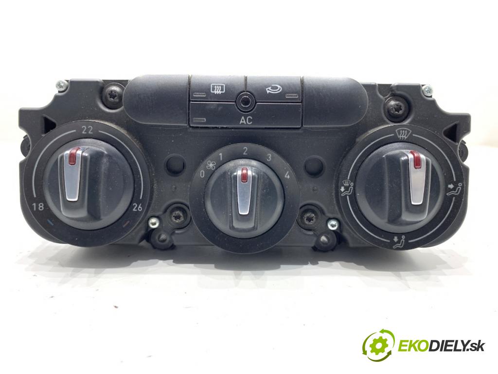 SEAT ALTEA XL nadwozie wielkoprzestrzenne (MPV) 2010 92 kW 1.4 TSI 1390 Panel ovládania kúrenia  (Prepínacie páčky pod volantom)
