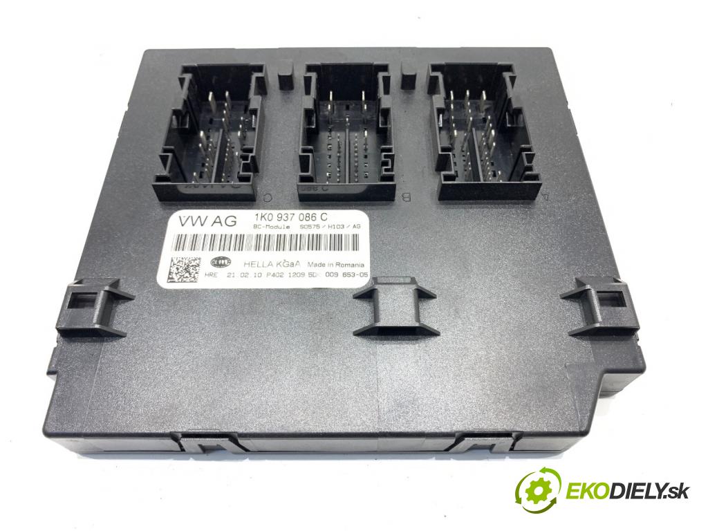 SEAT ALTEA XL nadwozie wielkoprzestrzenne (MPV) 2010 92 kW 1.4 TSI 1390 Modul komfortu 1K0937086C (Modul komfortu)