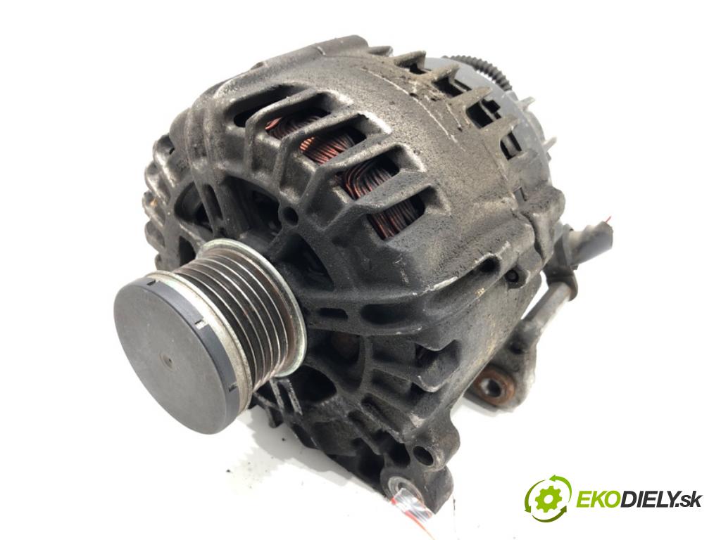 SEAT ALTEA XL nadwozie wielkoprzestrzenne (MPV) 2010 92 kW 1.4 TSI 1390 Alternátor 03C903025D (Alternátor)