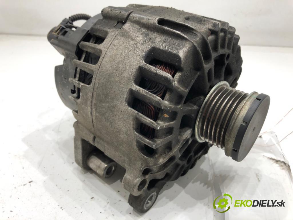 SEAT ALTEA XL nadwozie wielkoprzestrzenne (MPV) 2010 92 kW 1.4 TSI 1390 Alternátor 03C903025D (Alternátor)