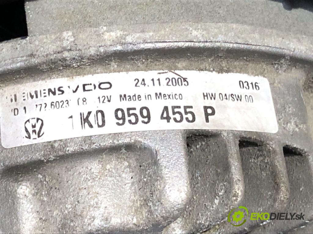 VW JETTA III sedan 2005 85 kW 1.6 FSI 1598 Ventilátor chladiča 1K0959455P (Ventilátor)