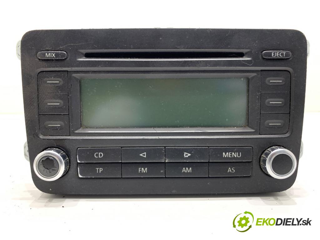 VW JETTA III sedan 2005 85 kW 1.6 FSI 1598 RADIO 1K0035186P (Audio zariadenie)