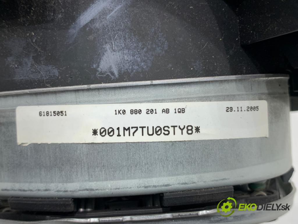 VW JETTA III sedan 2005 85 kW 1.6 FSI 1598 AirBag volantu 1K0880201AB (Airbag)