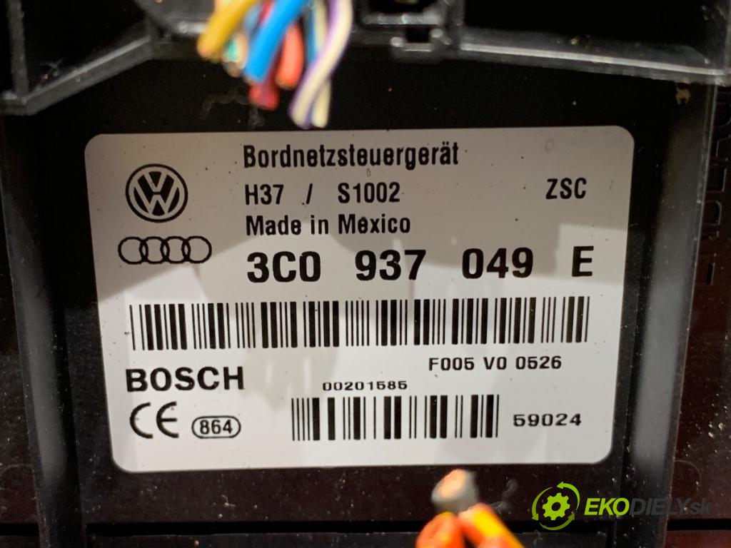 VW JETTA III sedan 2005 85 kW 1.6 FSI 1598 Modul BORDNETZ 3C0937049E (Riadiaca jednotka ostatné)