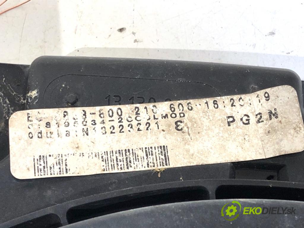 OPEL ASTRA H liftback 2007 74 kW 1.7 CDTI (L48) 1686 ventilátor klimatizace 13147279 (Ventilátor chladiče klimatizace)