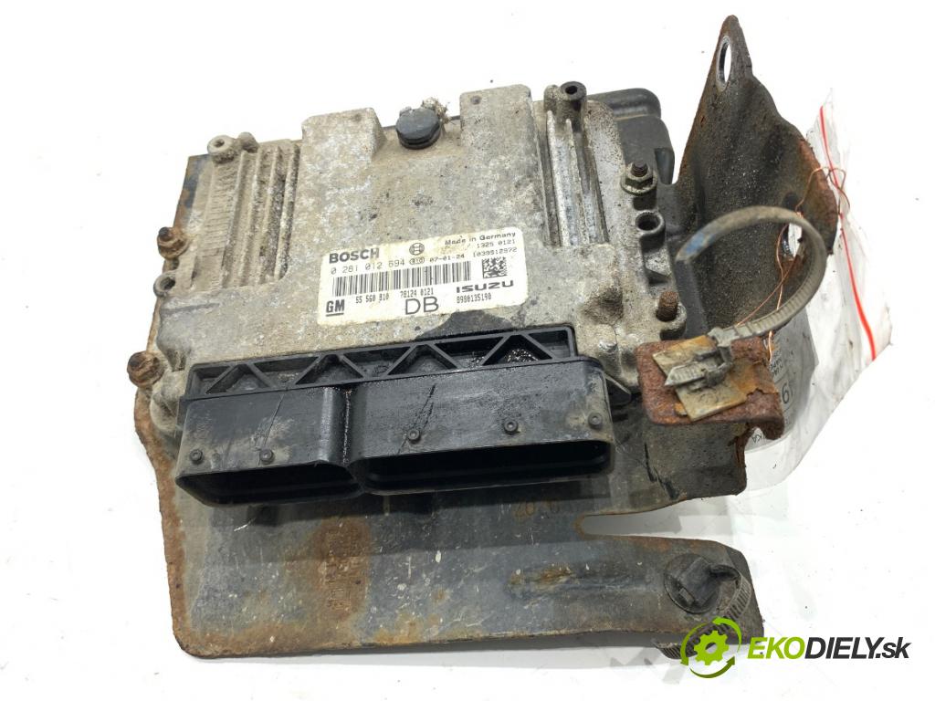 OPEL ASTRA H liftback 2007 74 kW 1.7 CDTI (L48) 1686 riadiaca jednotka Motor 55560810 (Riadiaca jednotka)