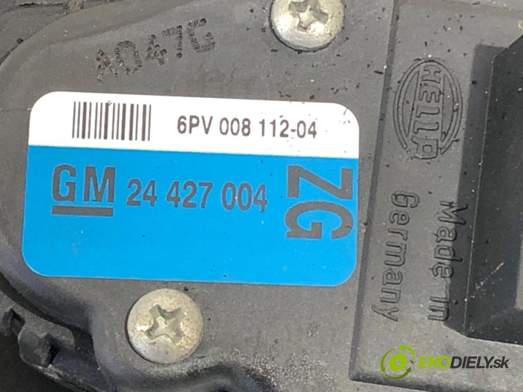 OPEL ASTRA H liftback 2007 74 kW 1.7 CDTI (L48) 1686 Potenciometer plynu 24427004 (Potenciometer plynového pedálu)