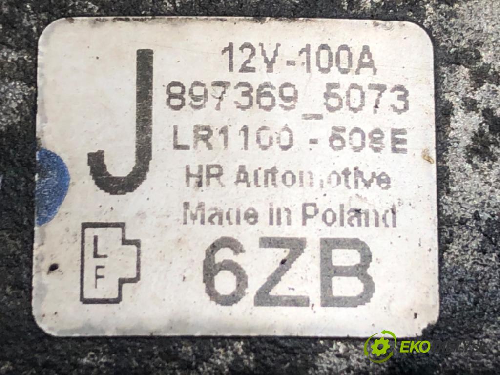 OPEL ASTRA H liftback 2007 74 kW 1.7 CDTI (L48) 1686 Alternátor  (Alternátor)