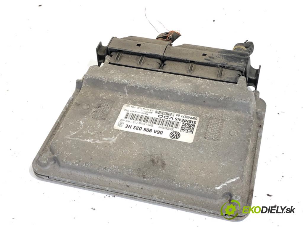 SEAT LEON II liftback 2008 75 kW 1.6 1595 riadiaca jednotka Motor 06A906033HE (Riadiaca jednotka)