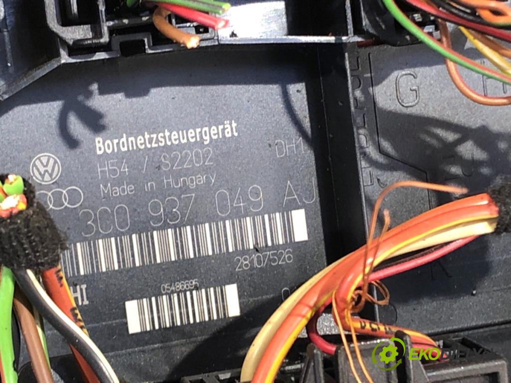 SEAT LEON II liftback 2008 75 kW 1.6 1595 Modul BORDNETZ 3C0937049AJ (Riadiaca jednotka ostatné)
