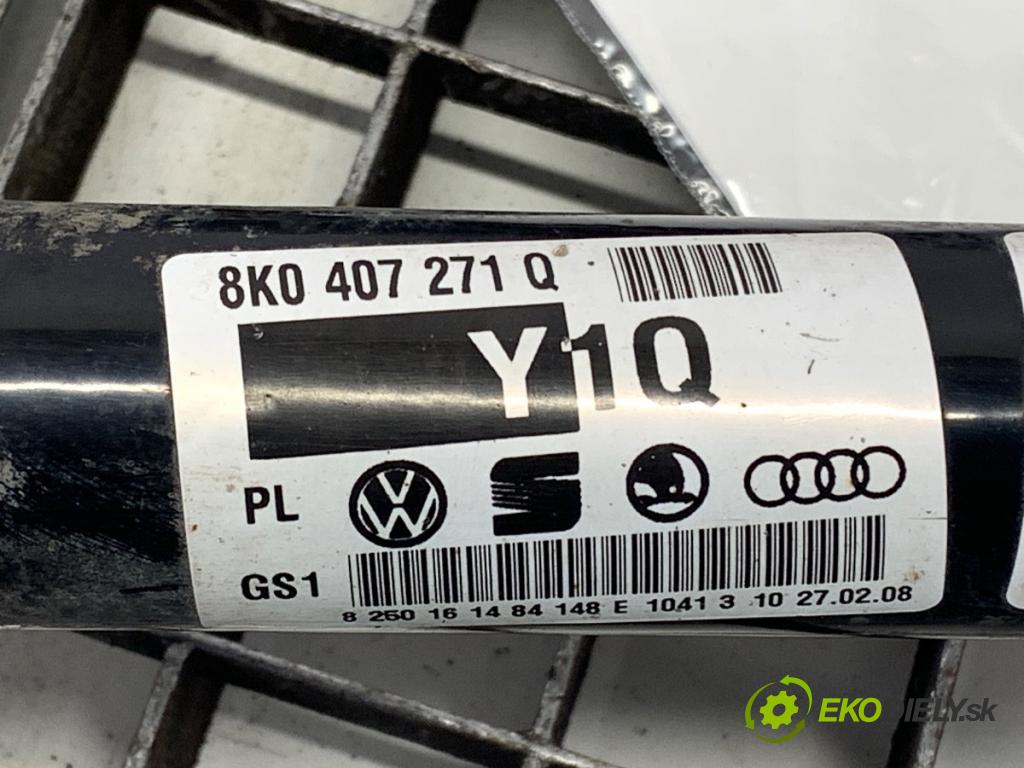 AUDI A4 B8 sedan 2008 118 kW 1.8 TFSI 1798 Poloos ľavy predný 8K0407271Q