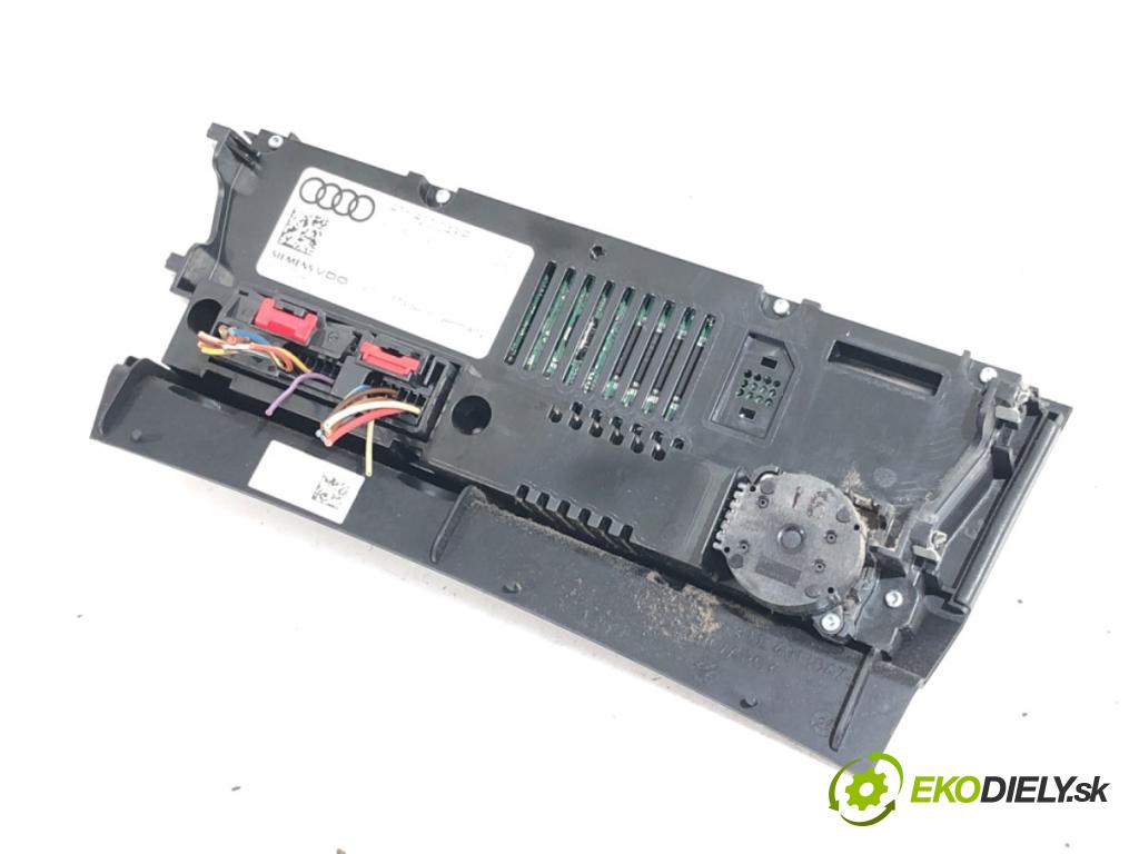 AUDI A4 B8 sedan 2008 118 kW 1.8 TFSI 1798 Panel ovládania kúrenia 8T1820043P (Prepínacie páčky pod volantom)