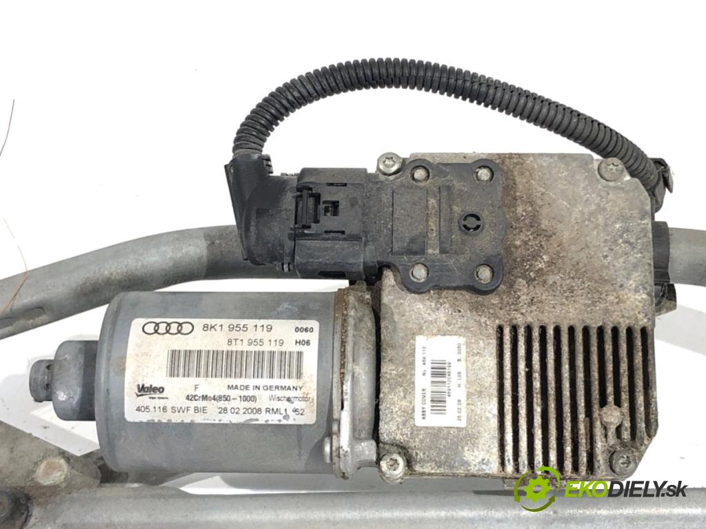 AUDI A4 B8 sedan 2008 118 kW 1.8 TFSI 1798 Mechanizmus stieračov predný 8K1955119 (Motorček stieračov predný)