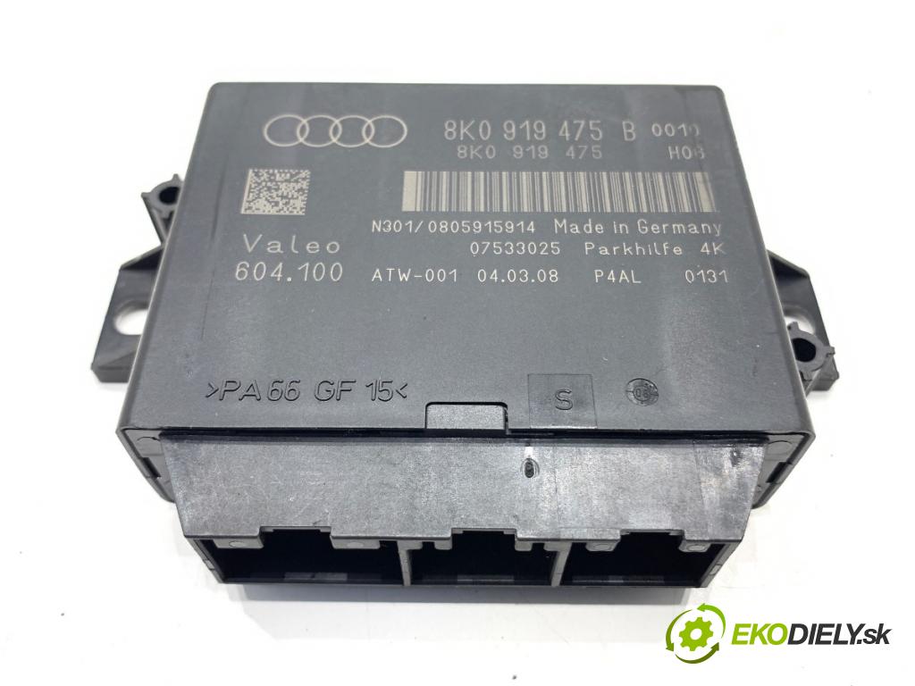 AUDI A4 B8 sedan 2008 118 kW 1.8 TFSI 1798 Modul PDC 8K0919475B (Riadiaca jednotka ostatné)