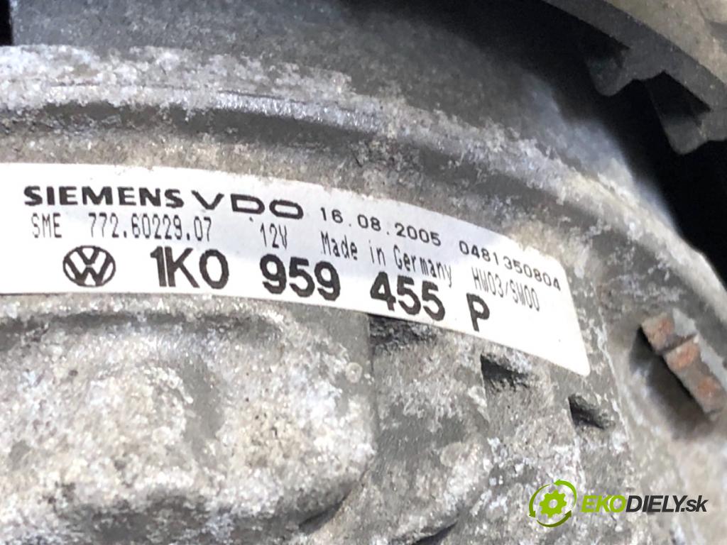 AUDI A3 8P liftback 2005 75 kW 1.6 1595 ventilátor chladiče 1K0959455P (Ventilátor)