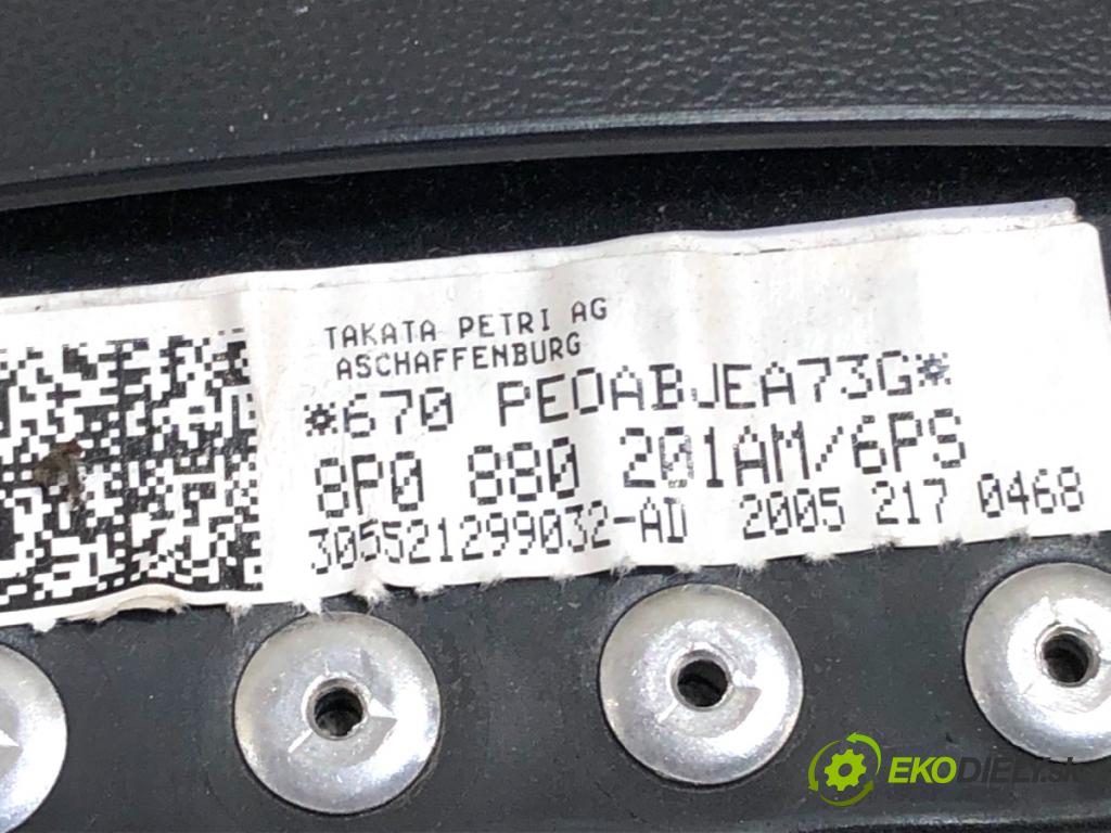 AUDI A3 8P liftback 2005 75 kW 1.6 1595 AirBag volantu 8P0880201AM (Airbag)