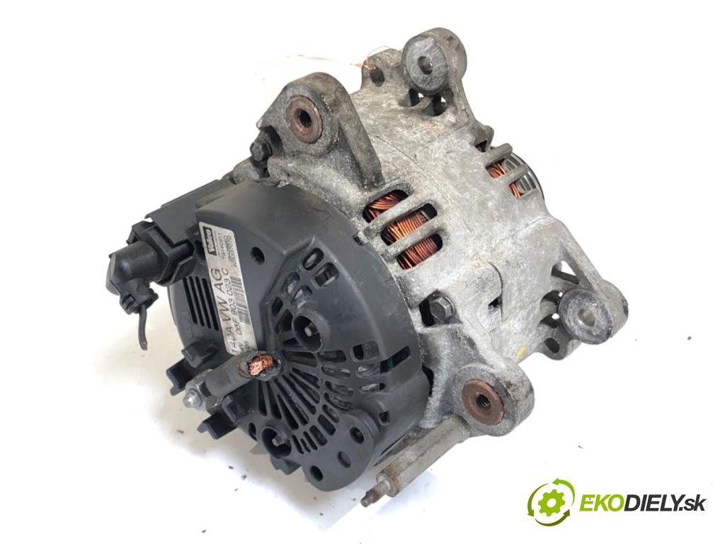 AUDI A3 8P liftback 2005 75 kW 1.6 1595 Alternátor 06F903023C (Alternátor)