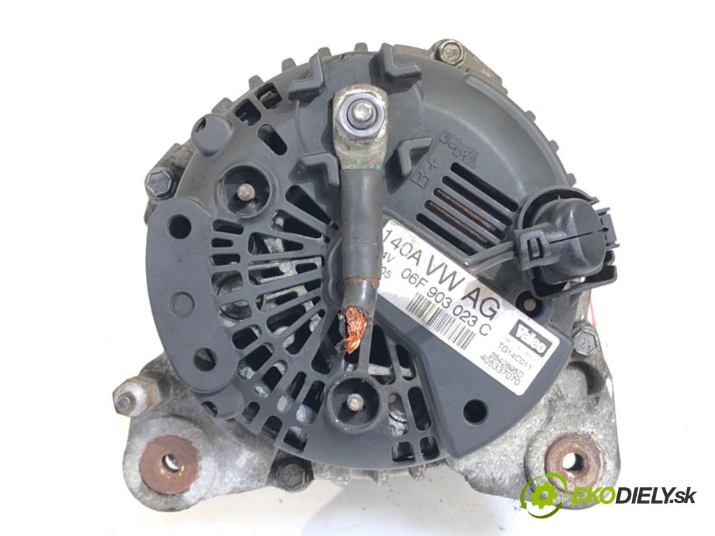 AUDI A3 8P liftback 2005 75 kW 1.6 1595 Alternátor 06F903023C (Alternátor)