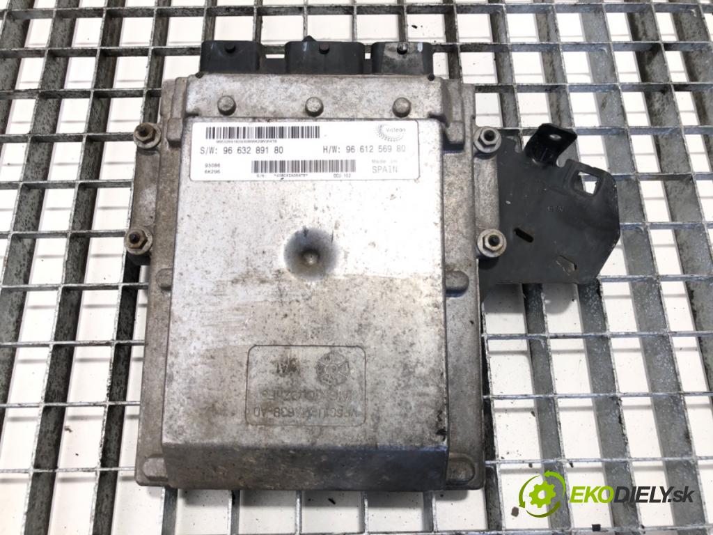 PEUGEOT BOXER II Skrzynia 2007 88 kW 2.2 HDi 120 2198 riadiaca jednotka Motor 9663289180 (Riadiaca jednotka)