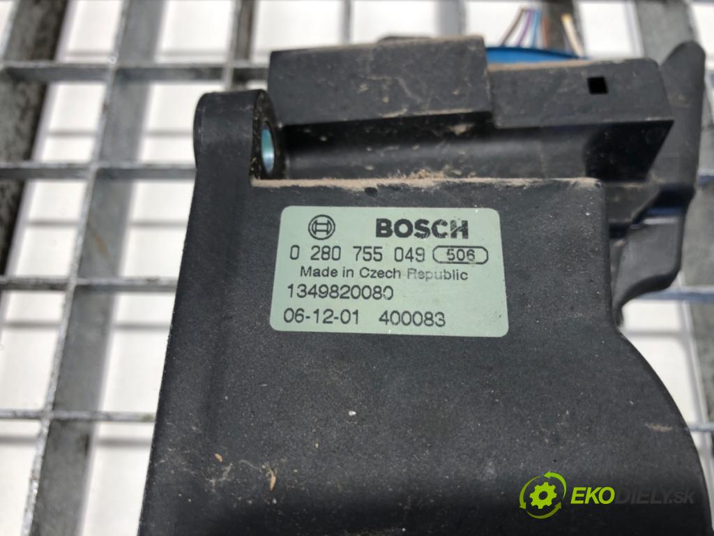 PEUGEOT BOXER II Skrzynia 2007 88 kW 2.2 HDi 120 2198 Potenciometer plynu 1349820080 (Potenciometer plynového pedálu)