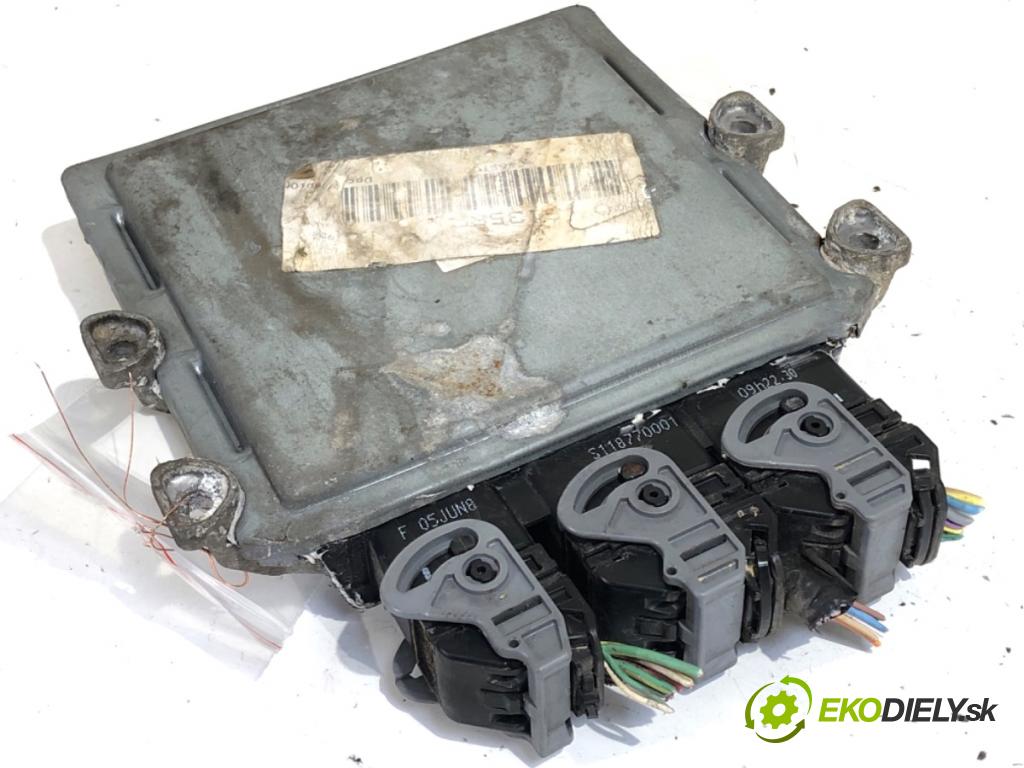 CITROEN C8 nadwozie wielkoprzestrzenne (MPV) 2008 100 kW 2.0 HDi 135 1997 riadiaca jednotka Motor 9665100380 (Riadiaca jednotka)
