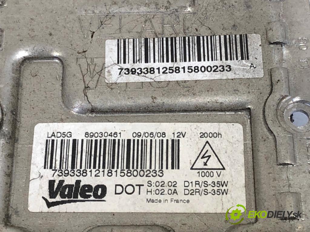 CITROEN C8 nadwozie wielkoprzestrzenne (MPV) 2008 100 kW 2.0 HDi 135 1997 Menič XENON 89030461 (Riadiaca jednotka xenónu)