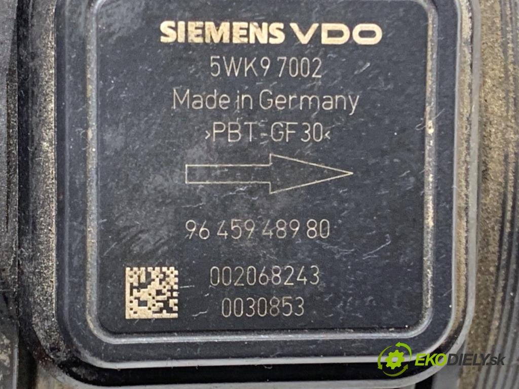 CITROEN C8 nadwozie wielkoprzestrzenne (MPV) 2008 100 kW 2.0 HDi 135 1997 Váha vzduchu 9645948980 (Váha vzduchu)