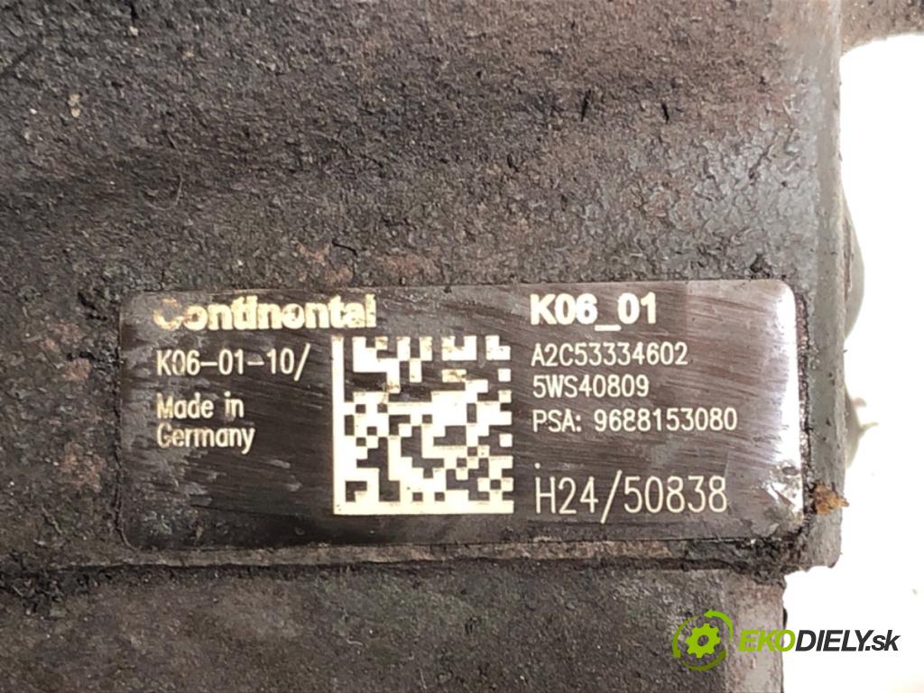 CITROEN C8 nadwozie wielkoprzestrzenne (MPV) 2008 100 kW 2.0 HDi 135 1997 Pumpa vstrekovacia 9688153080 (Vstrekovacie čerpadlo)